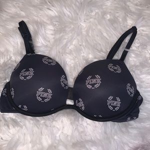 Pink Victoria secret push up bra